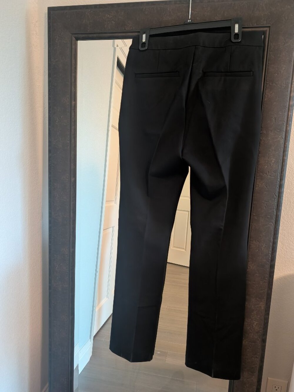 NWT Gap Mid Rise Ponte Crop Kick Pants, Black, Size 12 Tall